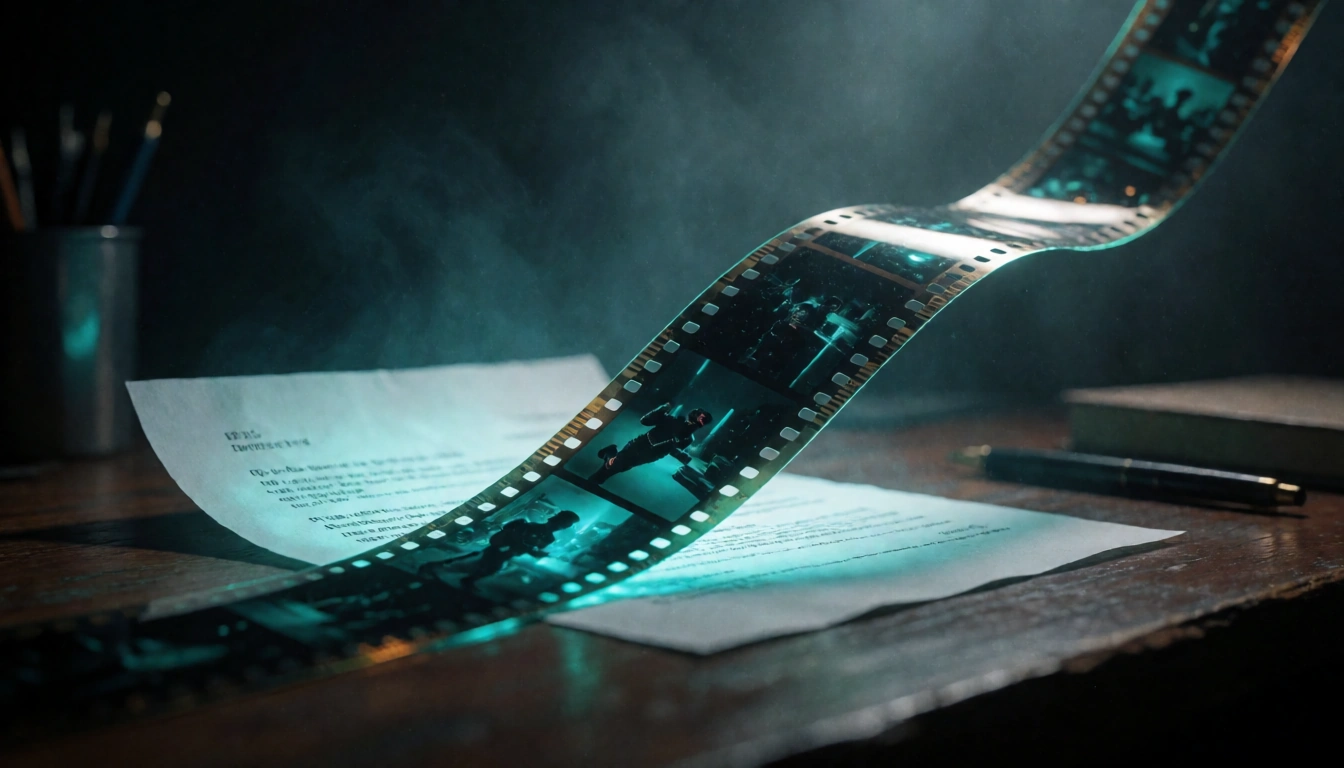 Seedance 2.5 prompt guide cover — a written prompt flowing into a 4K film strip